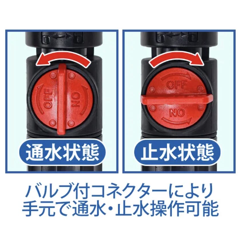 バルブ付通水ブラシ